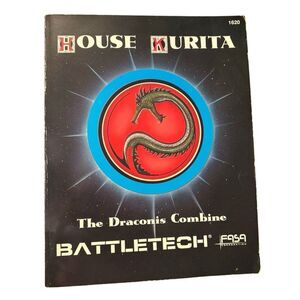 FASA House Kurita #1620 The Draconis Combine Battletech Book